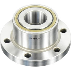 XEOWHUPG 1 STÜCKE FL760208-2RS/P4 Werkzeugmaschinen-Kugelumlaufspindellager Doppeldichtung Flanschlager Schrägkugellager(Cut Flange)