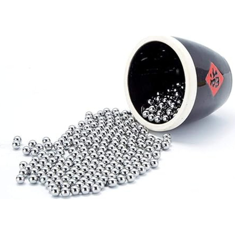 Kugellager, Lagerkugeln, Kugel aus Edelstahl 304, Präzisionskugel massivem kleinen Stahl, 8 mm,5, 9,525, hochpräzise Stahlkugel, 0, kg(8.5mm)