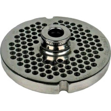Tredoni Meat Mincer 8.2 cm Hub Plates Replacement Part, Professional Heavy Duty Stainless Steel Disc/Plate (No. 22 - Holes Diameter 4.5 mm)
