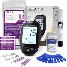 FORA Duo 2-in-1 (gliukozė, ketonas) 