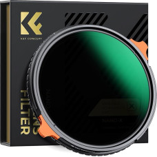 K&F CONCEPT Nano-X ND Filter 77 mm CPL&ND4-ND64 2-in-1 Multifunctional Grey Filter and CPL Filter Polarising Filter