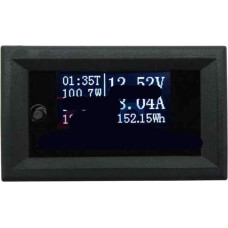 IYNWBJTS 1 STÜCKE 33 V 10A 3A 7-in-1 OLED Multifunktionstester Voltmetras (33V 3A White OLED)