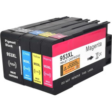953XL spausdintuvo kasetės, suderinamos su HP 953 XL daugiapakuote 953XL spausdintuvo kasetės, skirtos HP Officejet Pro 7720 7730 7740 8210 8216 8218 8710 8715 8740 8720 8718 8728 8719 8719 8777 30 87 25 spausdintuvui