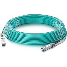 25G SFP28 SFP+ AOC Cable - 25GBASE Active Optical SFP Cable for Cisco SFP-10G-AOC20M, Ubiquiti UniFi, D-Link, Supermicro, Netgear, Mikrotik, ZTE Devices, 20 Metres