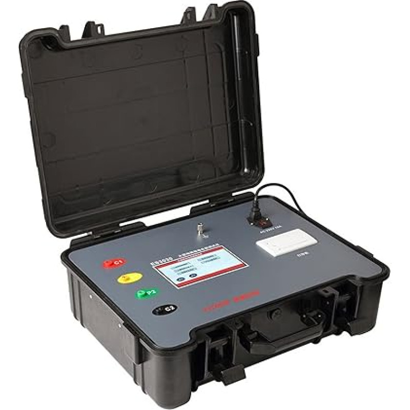 Stromzange, Bodenwiderstandszähler digitaler großer Grundnetzwerkzeug digitaler Widerstandsprüfer ES3030