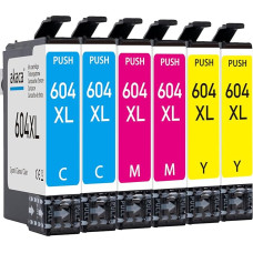 akaca 604 XL spausdintuvo kasetės, skirtos 