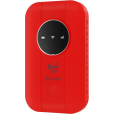 JICICUXI Mobile WLAN Router, 4G Portable WiFi Mobile Hotspot Supports SIM Cards