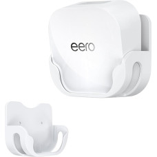 XLTTYWL eero 7 Wall Mount Kit, erro 7 Bracket, Optimizes Space and Cable Management Accessories, eero WiFi 7, Compatible with eero 7 Extender, Dual Band Mesh Wi-Fi 7 Router (White, 1 Piece)