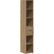 vidaXL Sideboard Black Oak 97 x 32.5 x 74.5 cm Wood Composite Modern Dining Room Storage Furniture Buffet Table Essentials Organiser Contemporary Stylish