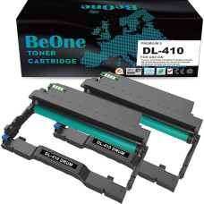 BeOne 2 x DL-410 DL410 DL 410 trombavimo įtaisų rinkinys, suderinamas su spausdintuvu Pantum P3010DW P3300DW P3300DN P3020D M6700DW M6808FDW M7108DW M7200FDW M7208FDW M7300FDW M7300FDW M7300FDW 7308FDW