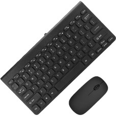 ASHATA K168 klaviatūros pelės rinkinys, laidinės klaviatūros pelės rinkinys, amerikietiškas QWERTY išdėstymas, apvalūs klavišai, USB prievadas, optinė pelė, skirtas kompiuteriui, staliniam kompiuteriui, asmeniniam kompiuteriui ir nešiojamajam kompiuteriui