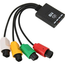 Wireless Controller Adapter for Bluetooth Controller with LED Display for N64 Console, Supports 4 Players, Wireless Converter for for for