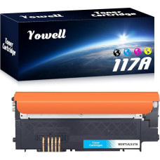 117A Cyan Toner Suderinamas su HP 117A Cyan Toner, skirtas HP Color Laser MFP 179fwg MFP 178nwg 150nw 179fnw 178nw 179 178 Laser 150a 150w, 1* 117A Cyan