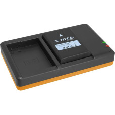 Battery + Dual Charger (USB) for Nikon EN-EL14(A) / Coolpix P7000, P7100, P7700, P7800 / Nikon D3100, D3200, D3300, D5100, D5200, D5300, D5500 (incl. cable micro USB)