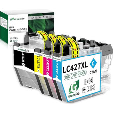 Greenjob LC427XL Cartridges with LC427 XL LC427XL Printer Cartridges Compatible with MFC-J5955DW MFC-J6955DW MFC-J6957DW MFC-J6959DW HL-J6010DW (Pack of 4)
