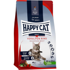 Happy Cat Culinary Adult Voralpen Beef M - sausas kačių maistas suaugusioms katėms ir katinams - 4 kg