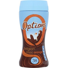 Parinktys Belgian Choc Orange 220g - Karštas šokoladas su apelsinų skoniu