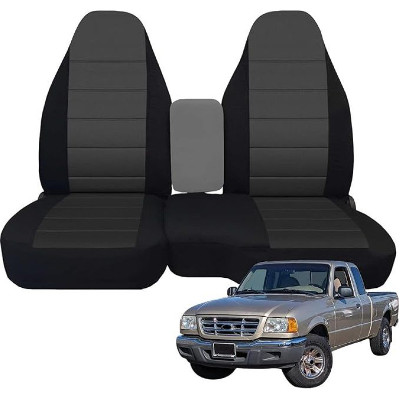 SAPUBK Custom Fit priekinių sėdynių užvalkalai be konsolės, skirti 