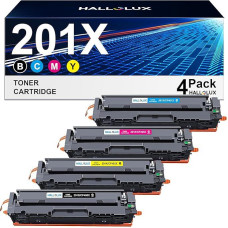 201X 201A Toneris 201 X 201 A Suderinamas su HP 201X Black CF400X CF400A Multipack for HP M277dw Color Laserjet Pro MFP M277dw Toneris M277 M252dw M277n M274n M252n M252n M252 (Juodas, žydras, magmagmag