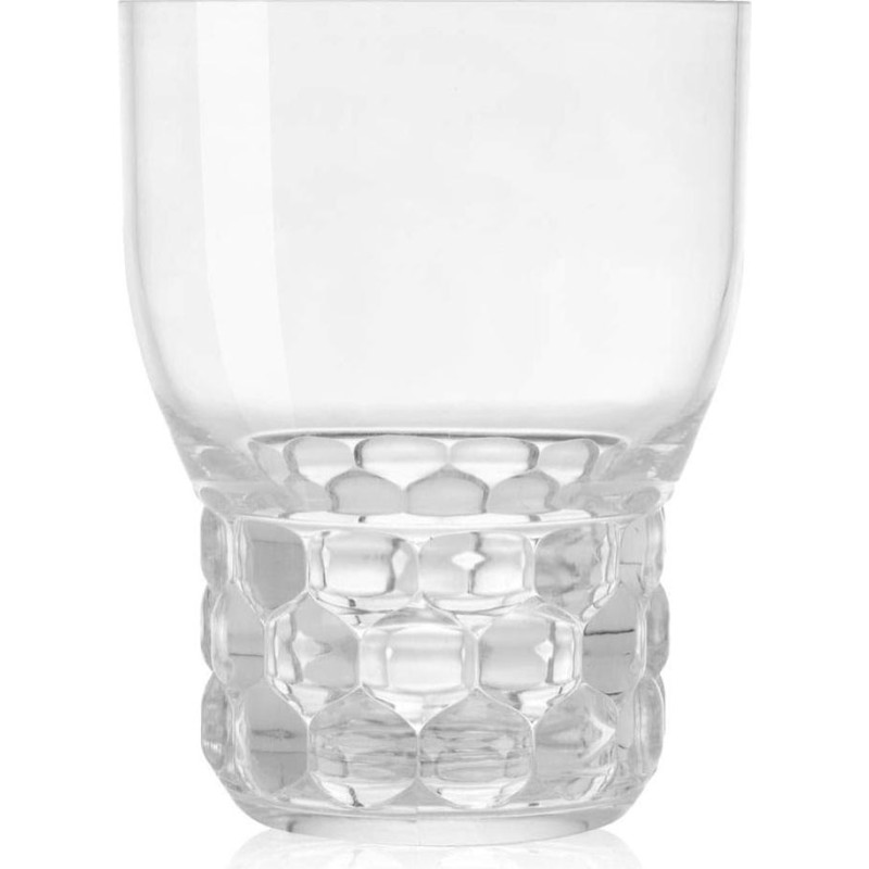 Kartell Jellies Family indai, skaidrūs, 18,5 x 19 x 12 cm