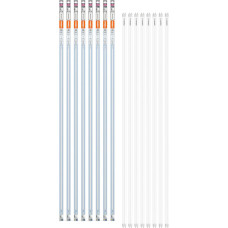 OSRAM LED TUBE T8 58 EM 1500 mm linijinis LED vamzdis, 18,3 W, 2200 lm, 4000 K, šalta balta šviesa, LED pakaitalas T8 liuminescenciniams vamzdžiams su G13 cokoliu, ilgaamžis, mažos energijos sąnaudos, 8 vnt.