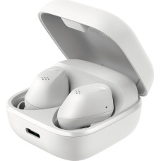 Sennheiser ACCENTUM True Wireless Earbuds - Highly Comfortable, Ergonomic Design and 28 Hours Battery Life for All Day - Crystal Clear Sound with Hybrid ANC and Touch Interface - White