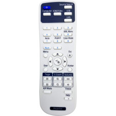 Leankle Remote Control 164880600 for Epson Projectors EB-S04, EB-S130, EB-S300, EB-S31, EB-U04, EB-U130, EB-U32, EB-W04, EB-W130, EB-W31, EB-W32, EB-W420, EB-X04 EEB-X13 0, EB-X300, EB-X31