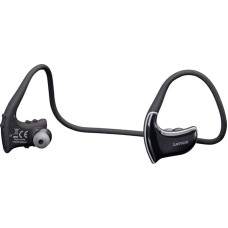 Lenco BTX-750 Bluetooth Sports Headphones with 8GB MP3 Player Bluetooth 5.0 IPX4 Splashproof Micro SD Card Reader Black