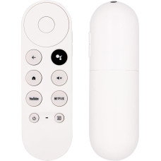 G9N9N Voice Remote Control Compatible with Google Chromecast TV 4K 2020 Snow GA01920 with Netflix and YouTube Buttons, Replacement for GA01409-US Devices up to GA02464-US