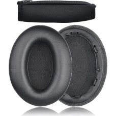 JHZZWJ Replacement Ear Pads for Sony WH-1000XM3 (WH1000XM3) Faux Leather Ear Pads