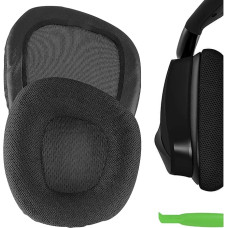 GEEKRIA Replacement Ear Pads for Corsair VOID PRO, Void, Void Pro RGB, Void Pro RGB SE, Void Elite, Void Elite RGB Headphones, Ear Pads, Headset Ear Cups (Black) EJZ257-01