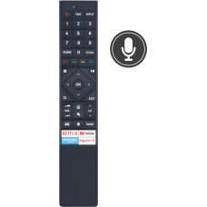 VINABTY Replacement Voice Remote Control Suitable for ERF3A72 Hisense TV 120L5FTUK-A12 50U7QFTUK 55U7QFTUK 65U7QFTUK ERF3B72H ERF3A72 ERF3C72H ERF3A70 ERF3C70H 50U7QF 50 U71QF 50U72QF 50U7QFTUK 55U7QF