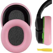 Geekria Replacement Ear Pads Compatible with Turtle Beach Stealth 600, 400, 500X, 700X, 420X, Ear Force XO SEVEN, XP500, PX5, PX4, X42 Gaming Headphone Ear Pads, Headset Ear Pads (Pink Protein