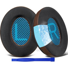 SoloWIT® Cooling Gel Replacement Ear Pads Pads for Bose Headphones, Replacement Pads for QuietComfort 15 QC15 QC25 QC2 QC35/Ae2 Ae2i Ae2w/SoundTrue & SoundLink Around-Ear