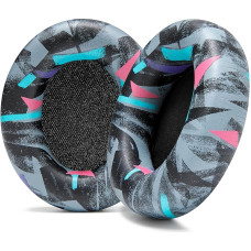 WC PadZ Studio Pro - Extra Thick Ear Pads for Beats Studio PRO Made by Wicked Cushions | Improved PU Leather, Larger Ear Opening, Improved Foam | 90's Black