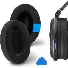 Geekria Sport Cooling Gel Replacement Ear Pads for Sennheiser HD525 HD535 HD545 HD565 HD580 HD600 HD650 HD660S Headphones Headset Ear Pad Ear Pad Ear Pad Ear Pad Ear Pad Repair Parts (Black)