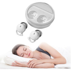 Mini Wireless Bluetooth Headphones for Side Sleepers In-Ear Invisible Smallest Sleep Bluetooth Earphones for Small Ears Side Sleepers Noise Cancelling Sleep Headphones Sports Headset