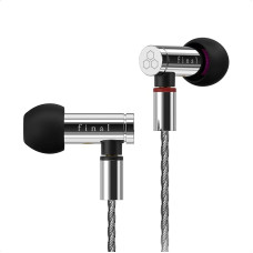 final E5000 Geräuschisolierender In-Ear Kopfhörer Mit Austauschbarem Kabel - Edelstahl Schwarz