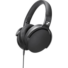 Sennheiser HD 400S Headphones with Closed Back to Ear with One Button Remote on Detachable Cable