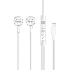 Monster GM01 Gaming Earbuds USB-C Wired Headphones - Built-in Microphone & Volume Control with USB-C Cable Connection, Additional Earphone Tips Included, Compatible with USB Type-C Connectors