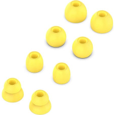 Replacement Silicone Eartips Kit Compatible with Beats by Dr. Dre Powerbeats Pro Wireless Headphones (Yellow)