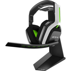 ASTRO Gaming A20 Wireless Headset + Logitech ASTRO Gaming Folding Headset Stand - White/Green