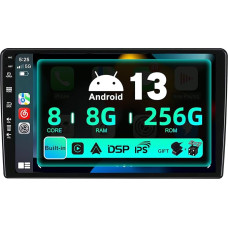 SXAUTO ¦ 8G + 256G ¦ Android 13 IPS Car Radio for Citroen Berlingo (2008-2019) - Built-in Carplay/Android Car/DSP - LED Camera + MIC - DAB Steering Wheel Control Fast-Boot 360-CAM WiFi - 8-Core 2 DIN