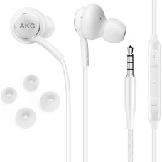 UrbanX Wired Stereo Earbuds for Amazon Fire HD 10 Plus (2021) (US Version with Warranty) with Microphone and Volume Buttons Braided Cable