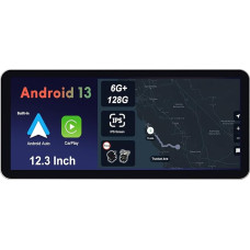 BXLIYER 12.3 Inch - 6G + 128G - Android 12 IPS Car Radio Fits Seat Ibiza 6J (2009-2014) - Wireless CarPlay/Android Car/DSP - LED Camera & Mic - 2 DIN - DAB Steering Wheel Control Fast Boot 360 Camera