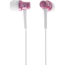 Memorex M10053 In-Ear Headphones Metallic Pink