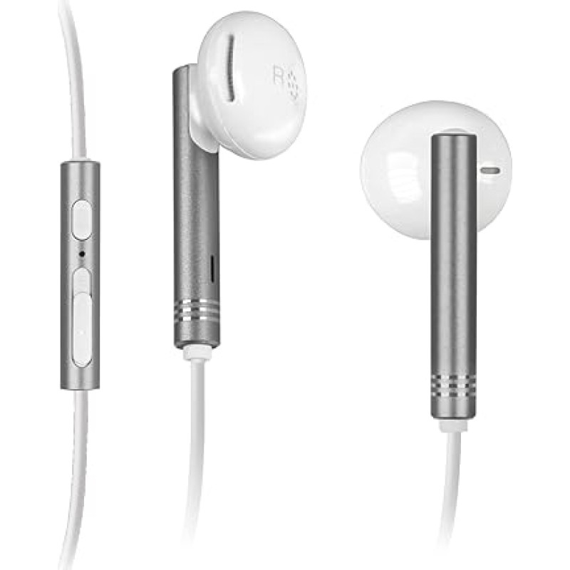 SBS teinearmix90s In-Ear Headphones – Headphones (In-Ear Earphone, Earbud, Silver 5 mW; 103 dB; 32 Ω; Wired)