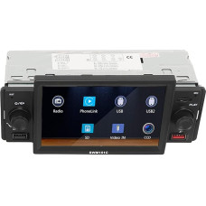 Car Radio, Car MP5 Player 5 Inch Touchscreen Single DIN Support Carplay Car for Upgarde