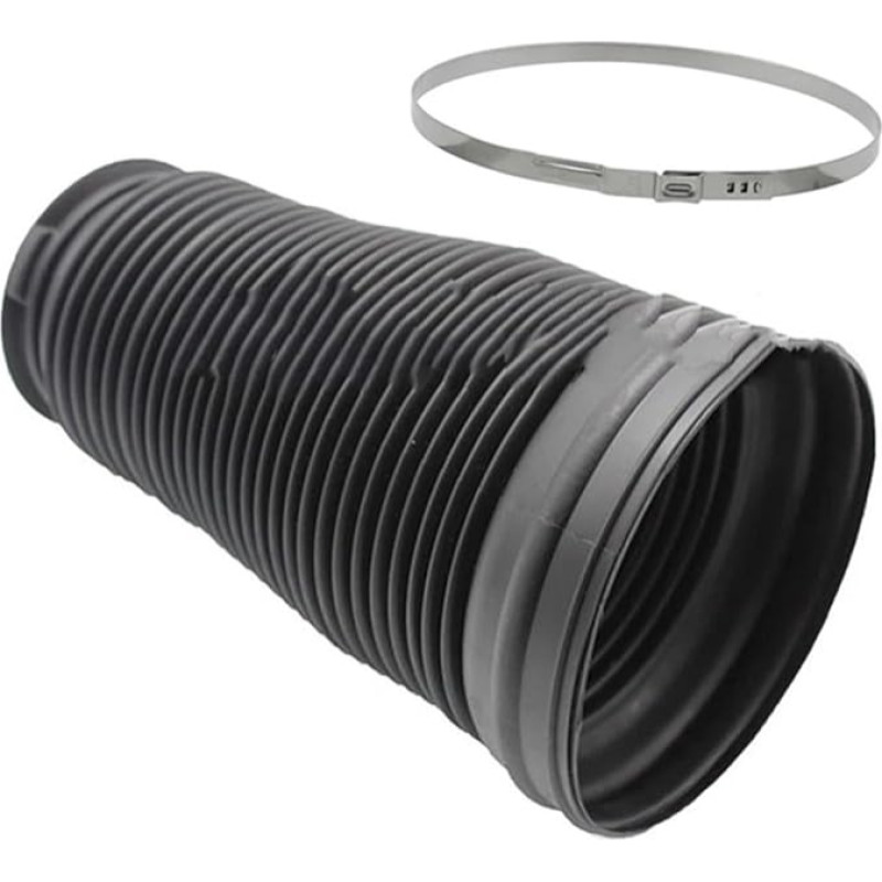 ARUPMN Luftfeder Staubschutz für Luftfederung vorne oder hinten für Mercedes Benz S-Klasse W221 S350 S450 S500 S600 S63 S65 AMG 2213205513 2213205613 Luftfederung(Front)