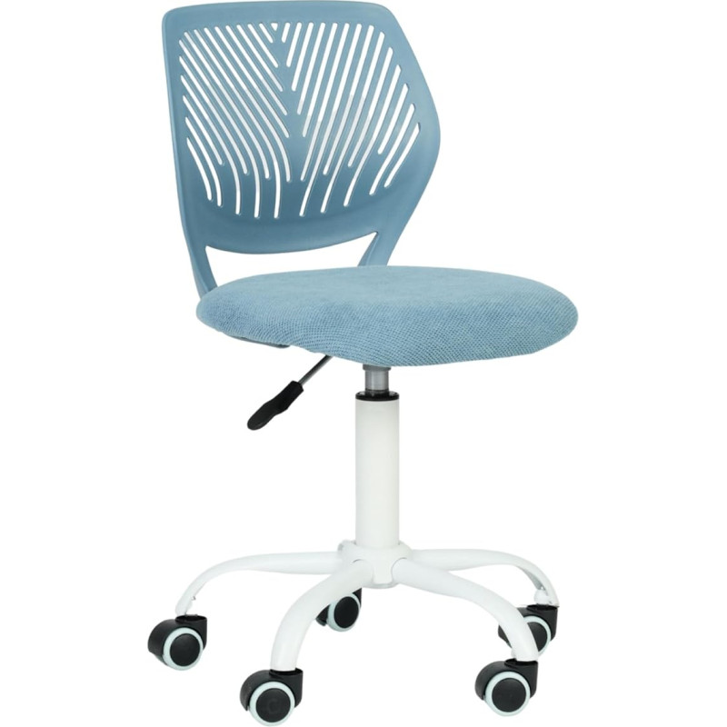 BaldaiR Valgomojo sukamosios kėdės, 1PC virtuvės kėdė, minkšta kėdė, sukamoji kėdė, patogi kėdė su ratukais, atlošas, kėdė be porankių valgomajam, svetainei, Morandi Curio Blue